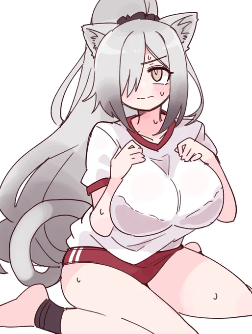 ブルマの体操服を着たアークナイツのシュヴァルツをお願いします#odaibako_nikukabe  