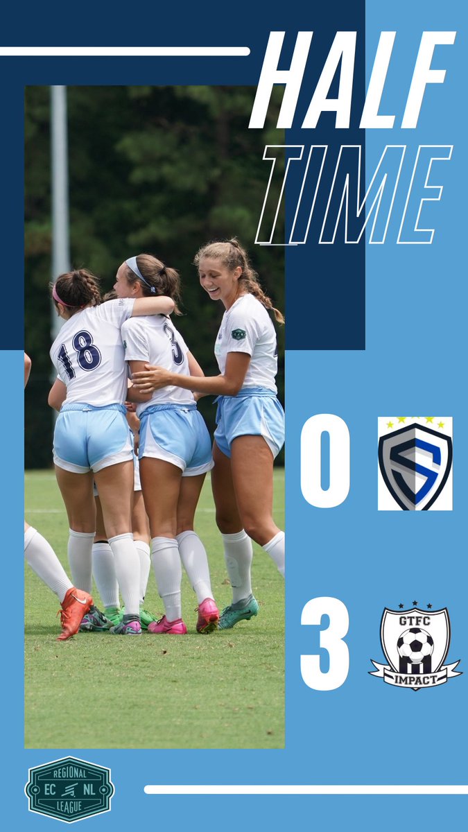 GTFCImpact's tweet photo. First half ✅
40 minutes to go. ECNL RL Finals.
@ECNLgirls
#ECNLRLFinals #MoreThanSoccer #ImpactYourGame #ImpactYourFuture #GTFCImpact https://t.co/dXs3hl1KBH