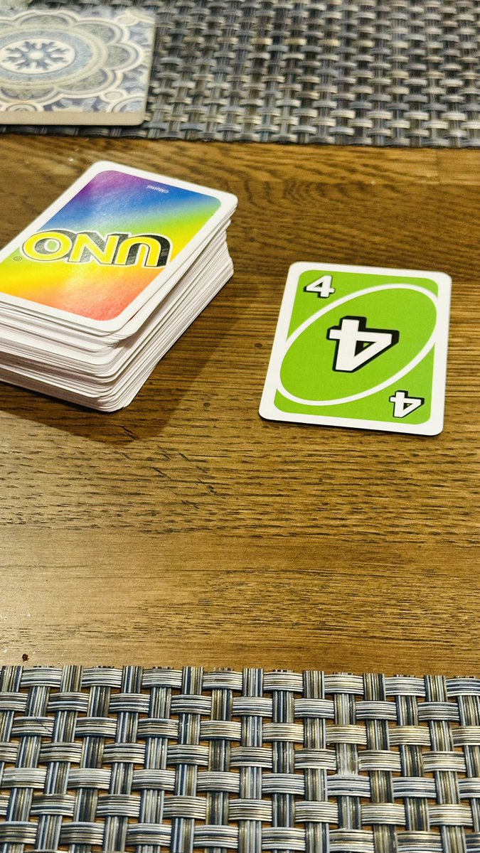 aantonyjames's tweet photo. UNO was our Saturday card game. #uno #prideuno #drawtwo #drawfour #unocardgame #cardgames #reverse #skipyourturn #unonight https://t.co/MrlHfUf5ot