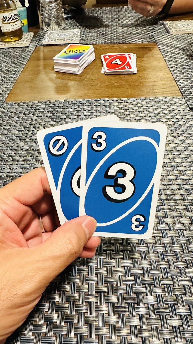 aantonyjames's tweet photo. UNO was our Saturday card game. #uno #prideuno #drawtwo #drawfour #unocardgame #cardgames #reverse #skipyourturn #unonight https://t.co/MrlHfUf5ot