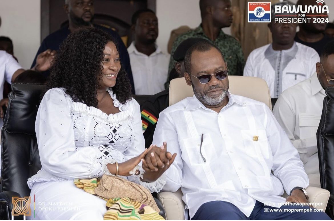 MatthewOPrempeh's tweet photo. On sunday, 14th July, 2024, I visited the founder of the Kristo Asafo Mission of Ghana, Apostle Emeritus Dr. Kwadwo Safo at the church premises at Gomoa Mpota in the Central Region. The visit also coincided with the Kristo Asafo Annual Church Conference and unveiling of a new constitution of the church.

It is heartwarming to have interacted with a man I consider my father, seeking his blessings in this new phase of my life. 

I conveyed H.E. Dr. Bawumia's @mbawumia resolve to strengthening the relationship between the next NPP government and the church, as well as collaborating in the area of skills development for employment creation. 

#Bawumia2024
#ItisPossible