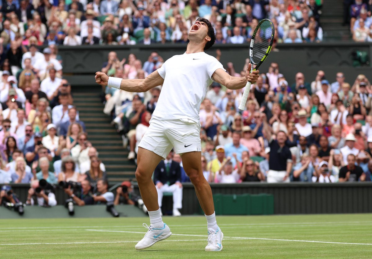 MajolaB's tweet photo. 21 añitos, 4 Grand Slams
Carlitos Alcaraz https://t.co/MMrtdri5Zl