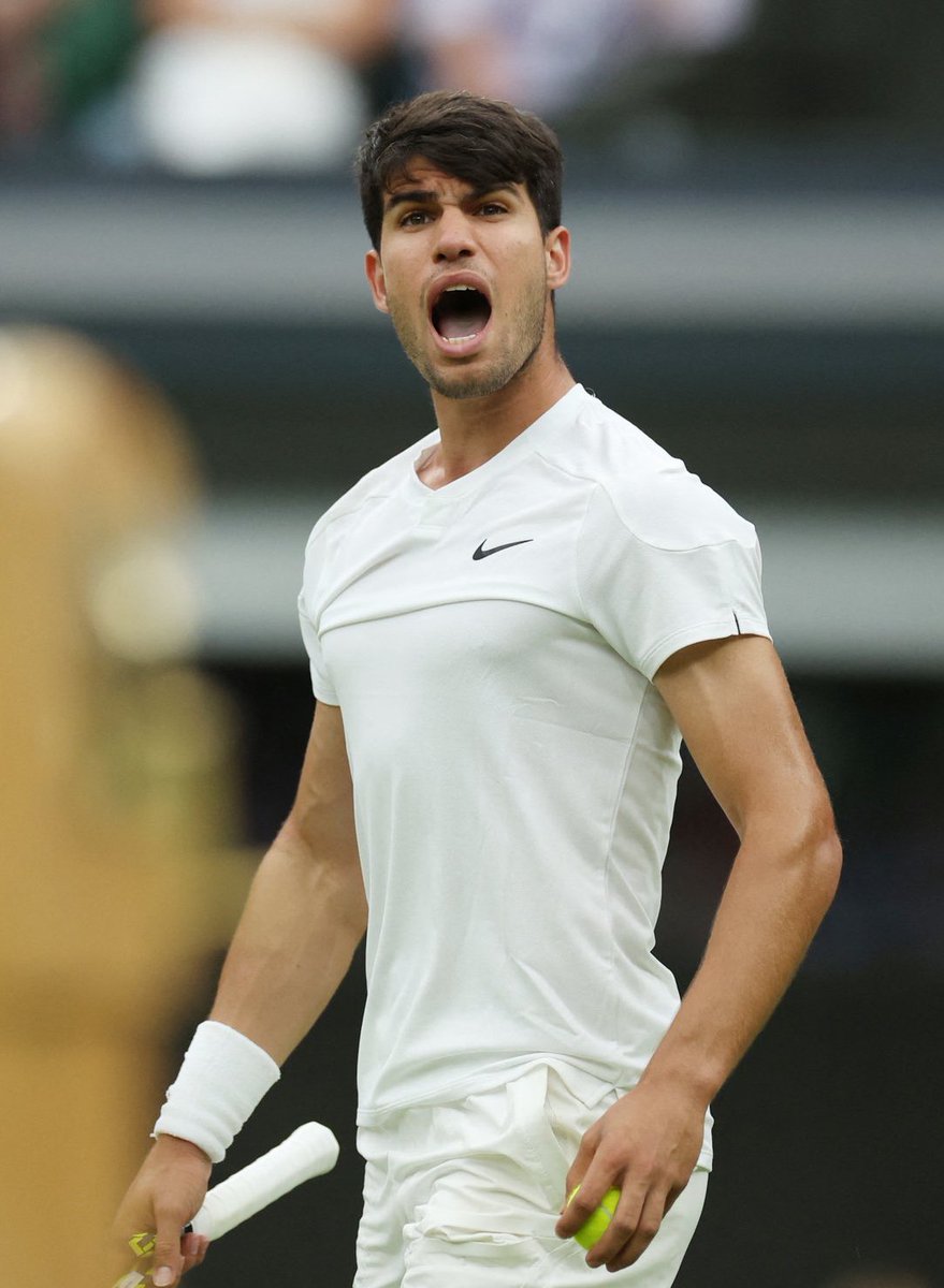 TheTennisLetter's tweet photo. Only players with more Grand Slam titles than Carlos Alcaraz this century. 

Roger Federer. 

Rafa Nadal. 

Novak Djokovic. 

End of list. https://t.co/hBoalDEZbn