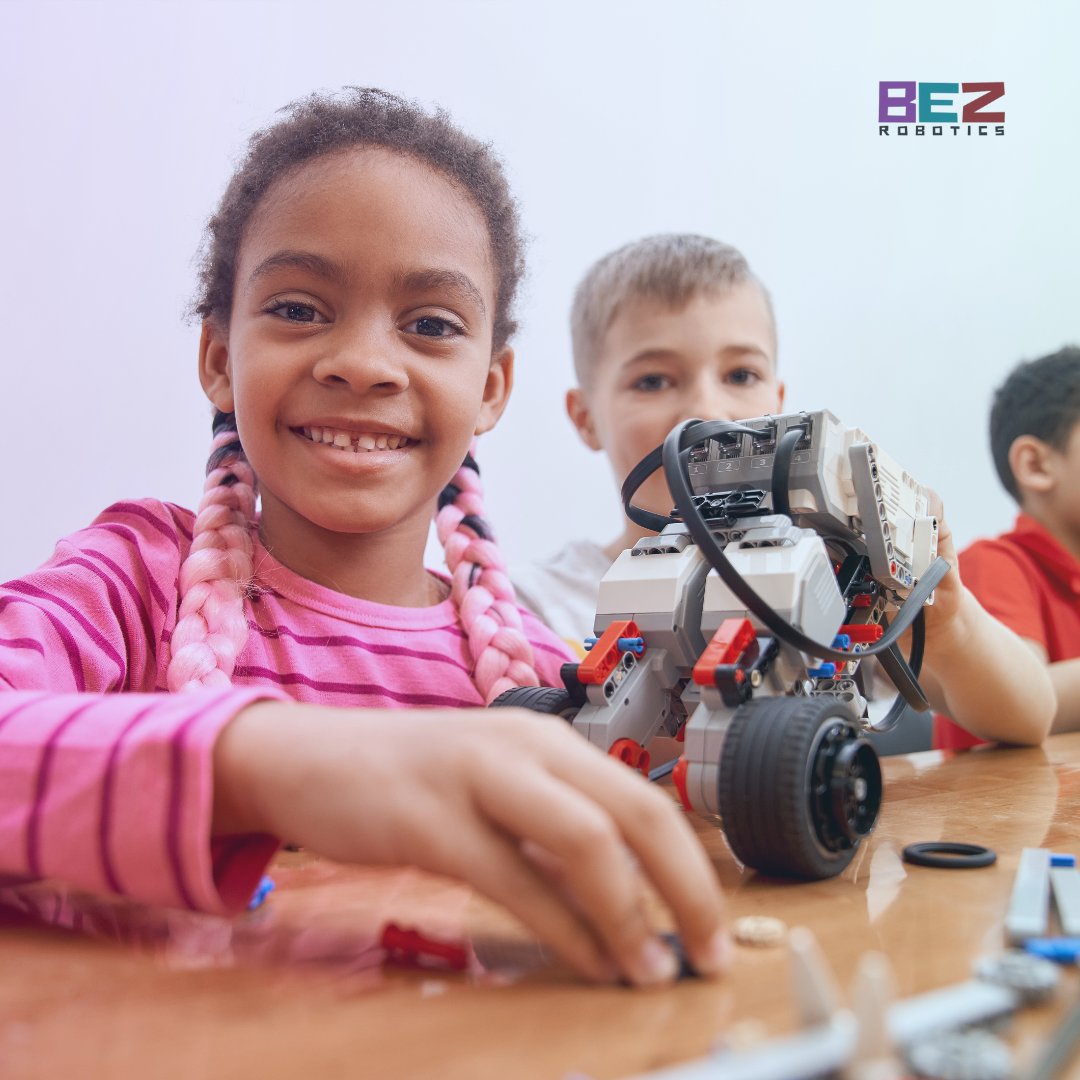 BezRobotics's tweet photo. Robotics Summer Bootcamp for Juniors, where we empowering young minds through robotic #education.

We believe in sparking curiosity and nurturing creativity. For young minds aged 7+ who are eager to dive into the world of #Robotics .

https://t.co/uYiuvtYPLx

#England 
#STEM https://t.co/GlALz1AflP