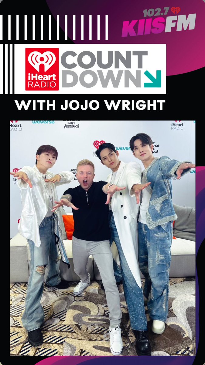 TONIGHT 8-10pm (pst) <a href="/1027KIISFM/">102.7 KIIS FM</a>: #SEVENTEEN!!! <a href="/pledis_17/">세븐틴(SEVENTEEN)</a> #MAESTRO #JoJoOnTheRadio 🫶🏻 LISTEN: KIISFM.com/LISTEN