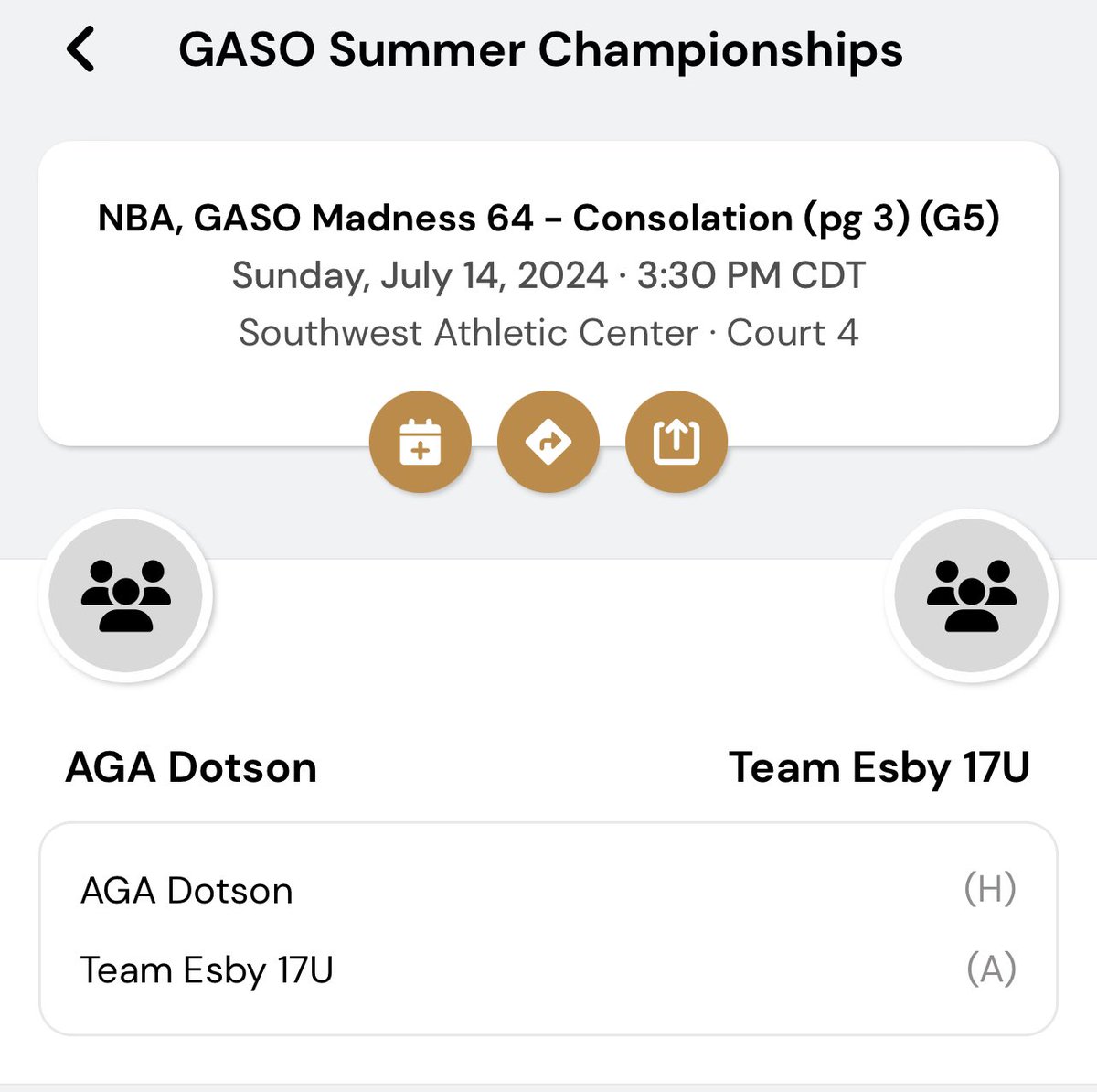 Coach Sean (@esbyathletics) on Twitter photo 17u 4-1 on the weekend.
Michael Chambliss #10 2024
Brandon Webber #24 2024
Brock Daly #14 2025
Christian Drummond #22 2025
Emery Jones #12 2025
Dailyn Timmons #21 2025
Chris Okpagu #7 2025
Mason Greddes #11 2025
Manny Weaver #35 2026
<a href="/TexasHoopsGASO/">TexasHoops/GASO π</a> 17u 4-1 on the weekend.
Michael Chambliss #10 2024
Brandon Webber #24 2024
Brock Daly #14 2025
Christian Drummond #22 2025
Emery Jones #12 2025
Dailyn Timmons #21 2025
Chris Okpagu #7 2025
Mason Greddes #11 2025
Manny Weaver #35 2026
<a href="/TexasHoopsGASO/">TexasHoops/GASO π</a>