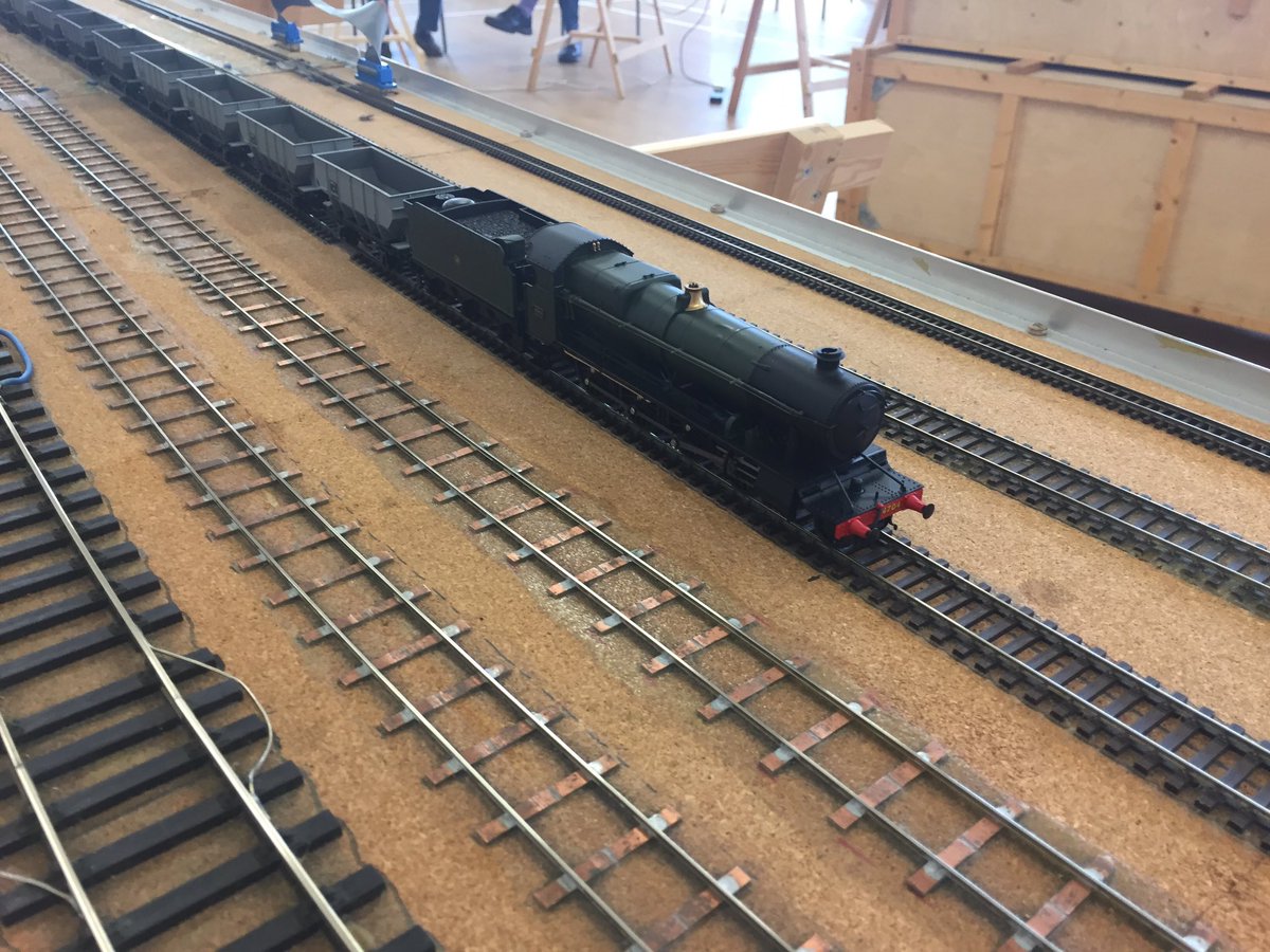 EEMRC's tweet image. It’s Test Track Monday at the club tomorrow night. What are we going to see stretching their wheels this week? With four gauges available, there is room for members with all sorts of interest.  Visitors welcome, as usual, from 19.30.