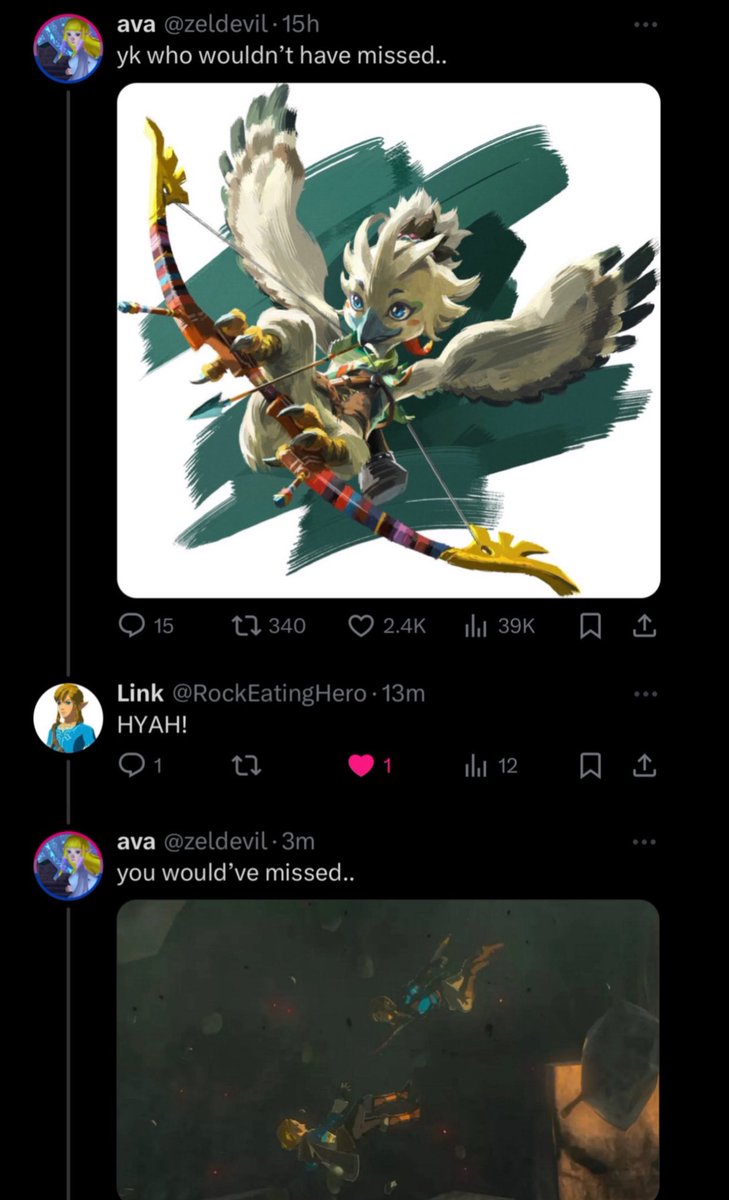 zeldevil's tweet image. 