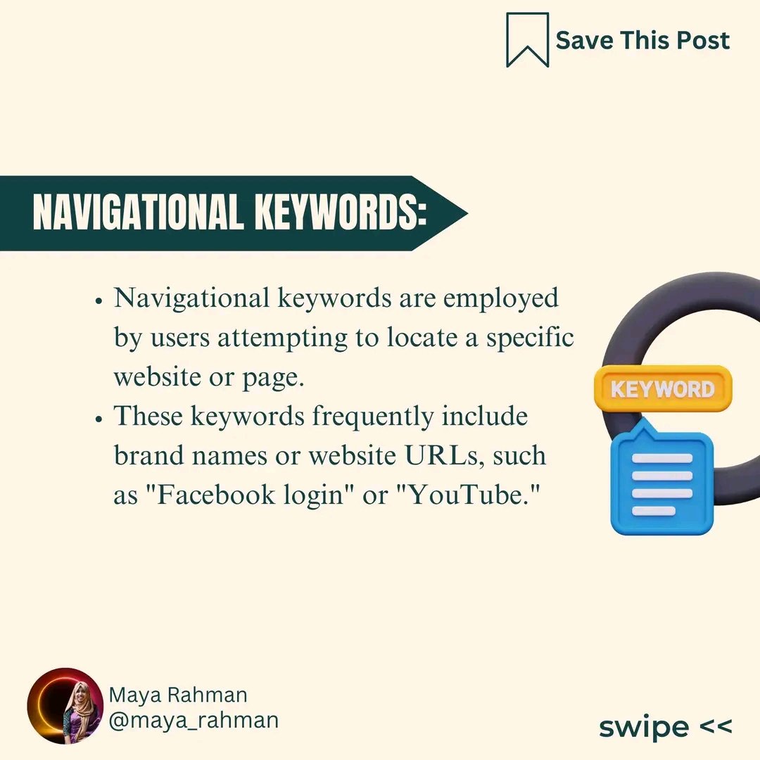 mayarahman30's tweet photo. Part-02
🚀 Unlock the Power of Keywords for Your SEO Strategy! 🔑

Keywords are the essence of SEO. Knowing their types can boost your digital marketing efforts. This carousel presents 9 essential keyword types that every marketer should be familiar with.
#seo #keyword #research https://t.co/2psESmZuUG