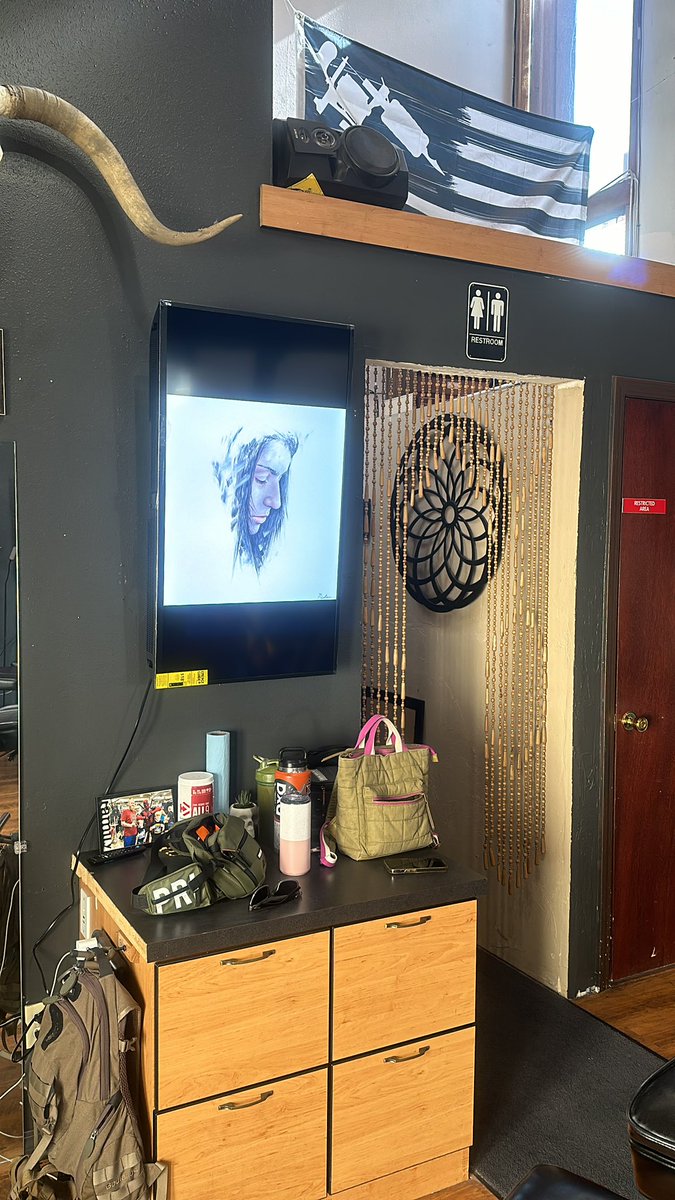 Ascension208's tweet photo. It’s a blessed Sunday here at Ascension. Making tattoos and sharing some beautiful art!

Today we’ve got @transitorymask @CryptoVulture @BenHarleyNFTart @nicofey guiding us to do great things with the day ahead! 🖤

GM indeed! https://t.co/3VEROJKQP3