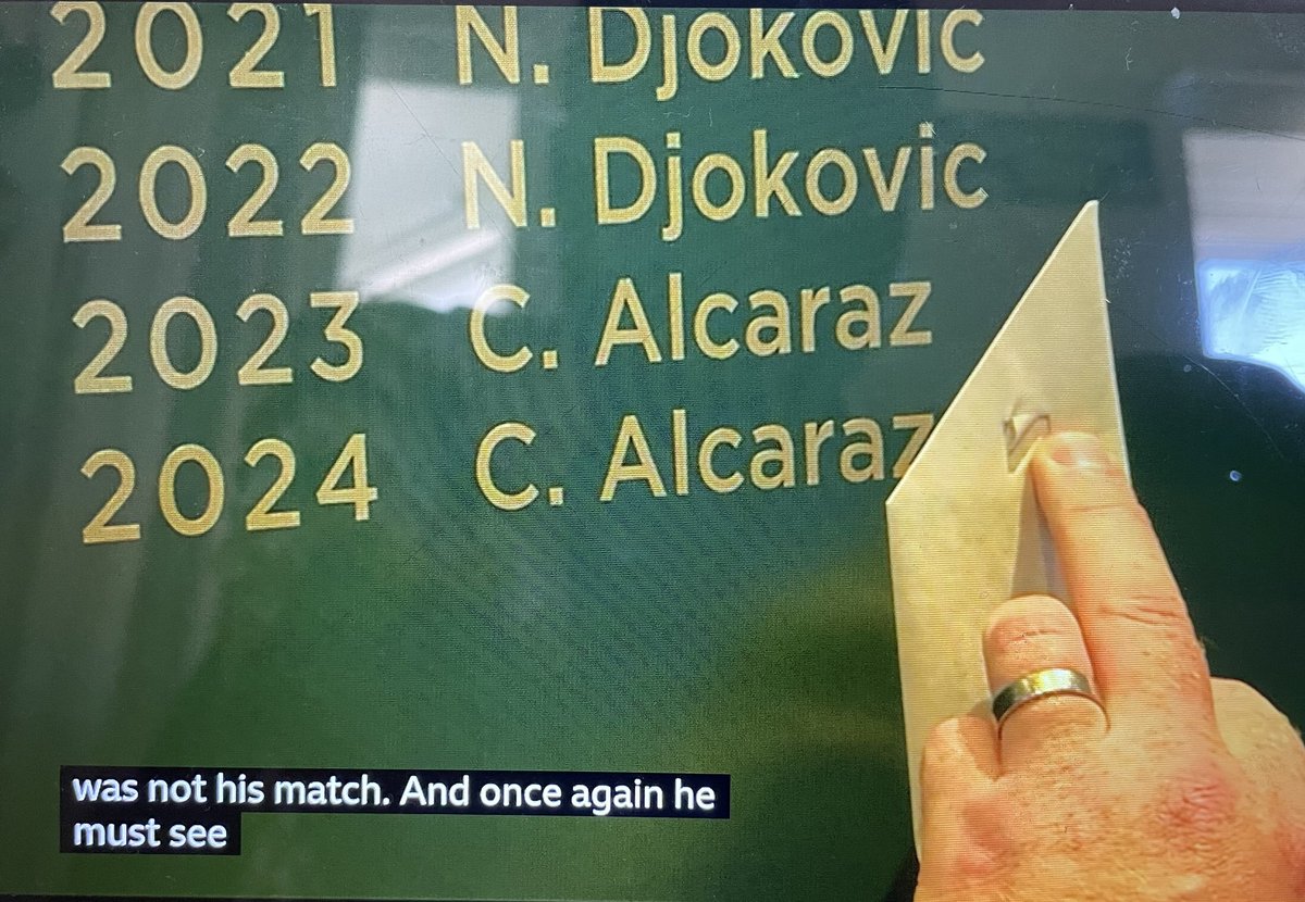 Killa372's tweet photo. @carlosalcaraz…. Super…🔥🔥🔥

@Wimbledon 2024…!!!! https://t.co/8wKlDEEMS6