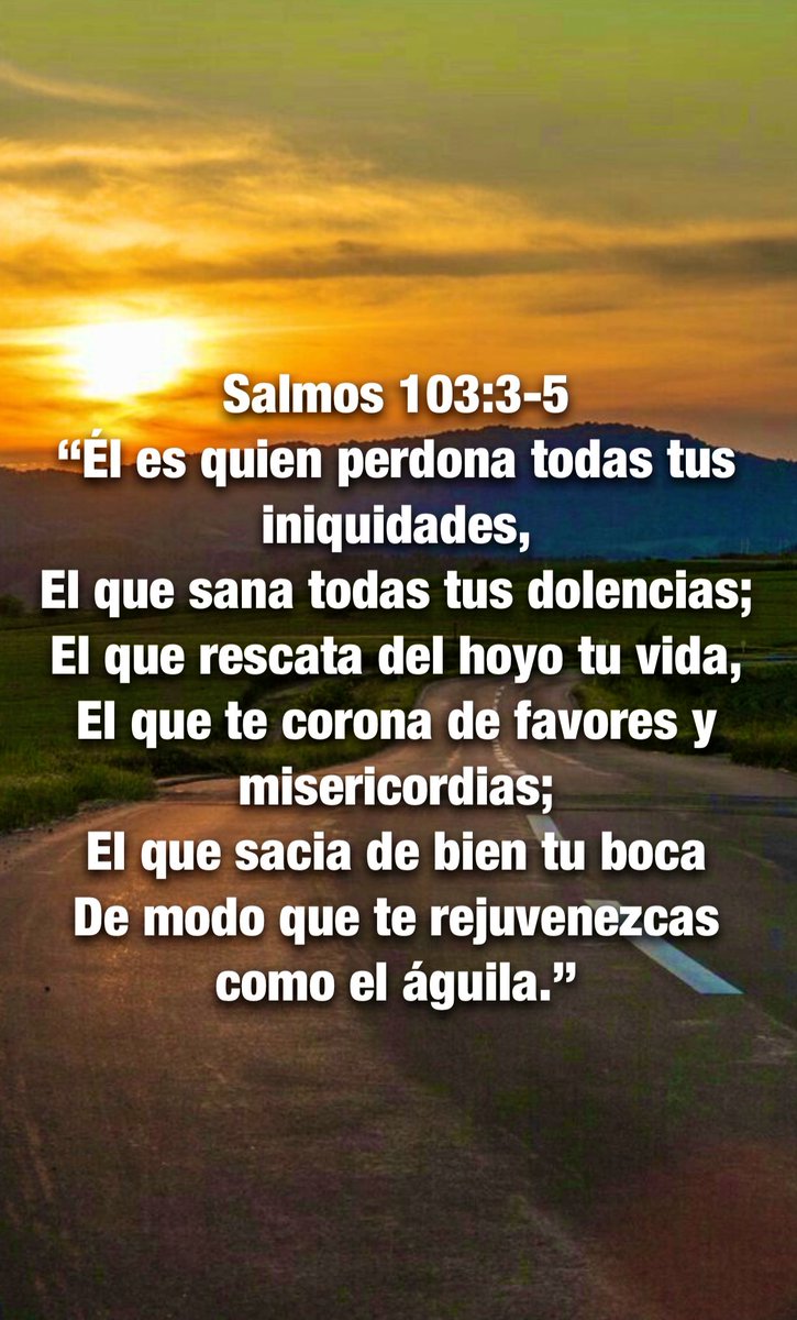Carmenlop20's tweet photo. Salmos 103:1-2
“Bendice, alma mía, a Jehová,
Y bendiga todo mi ser su santo nombre.
Bendice, alma mía, a Jehová,
Y no olvides ninguno de sus beneficios.” https://t.co/k89BAhBUkd