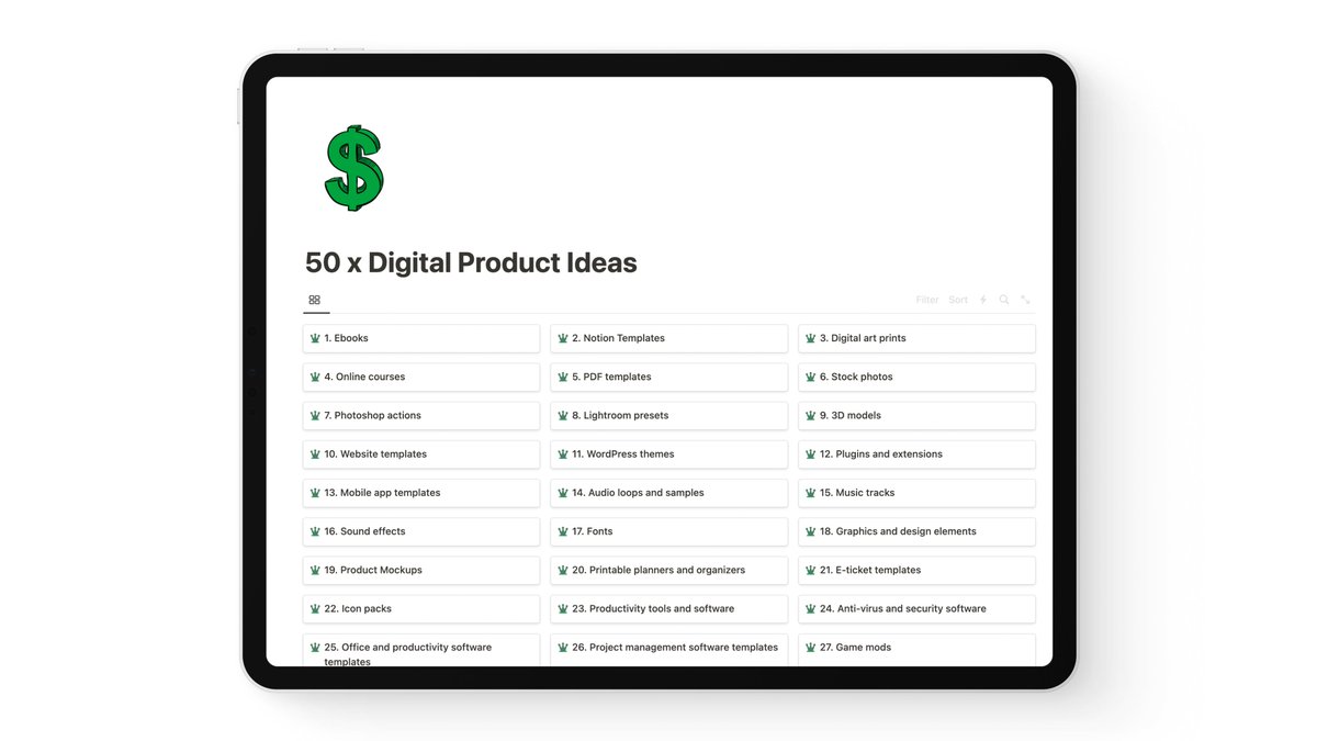 ImpactNowi's tweet photo. Here's some fresh 50 Digital product ideas for you!  

Side hustle  Make $10,000 a month with just a few hours of work per week, from anywhere.    

I've got a guide to help you make $250+ a day.  

Comment "Send" and I'll DM it to you  (Must be following) https://t.co/YE3CvIo7L2
