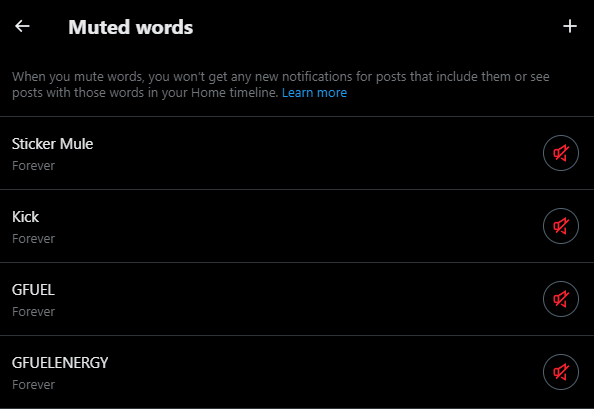 Settings, Privacy and Safety, Mute &amp; Block 🫡

I only visit this hellhole of a "social media" platform from time to time... but... sheesh.

Some of 'yall have fallen so far into your own stupidities. Had to actually unfollow a few fools and add a blocked word, uhg.