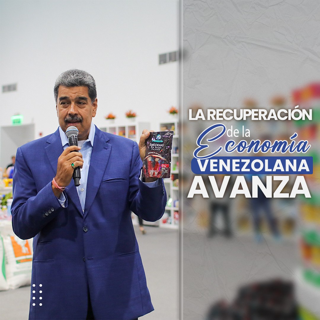 #AsiLoDijo El Presidente <a href="/NicolasMaduro/">Nicolás Maduro</a>: La recuperación de la economía en Venezuela está avanzando a pasos agigantados. 
Después de tiempos difíciles, nuestro país está experimentando un renacimiento económico que nos llena de esperanza y optimismo.

#VenezuelaUnidaAvanza #14Jul