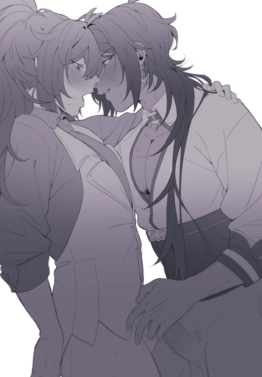 itsbluetetsu's tweet photo. just bros helping eachother out #kaeluc https://t.co/F8Sj1MkTlq