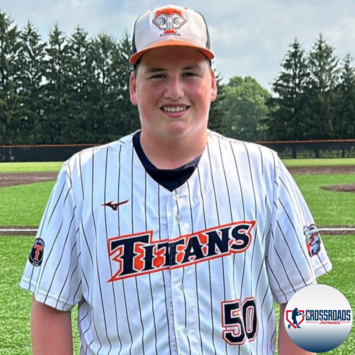 Xroads_Baseball's tweet photo. ⚾📷 𝙋𝙇𝘼𝙔𝙀𝙍 𝙊𝙁 𝙏𝙃𝙀 𝙂𝘼𝙈𝙀 📷⚾

William Hillyard | 2026 | P | Patrick Fogarty Secondary School (ON)

Goes 6IP, 6H, 1ER, and 1K in the W for 15U @_Titans_BC.

#MidwestChampionships https://t.co/a10wTz7RG3