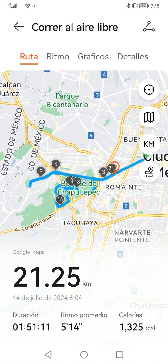 EconoAragon's tweet photo. Uno medio maratón CDMX más. 👆 https://t.co/xdj2I8KdLL