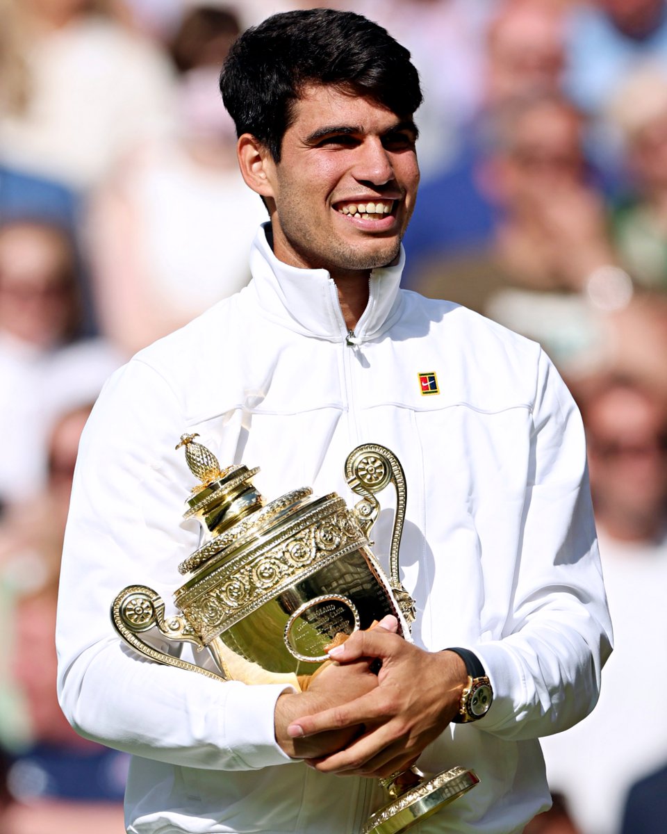 1 US Open, 1 Roland Garros e 2 Wimbledons... E ainda só tem 21 anos.