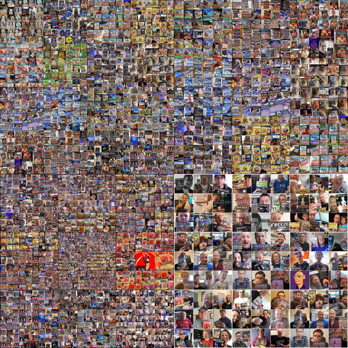 Our wonderful FREEZE64 family sharing their love over the past 8 years for their favourite #Commodore64 #C64 zine

FREEZE64.com
#PassionForTheCommodore64