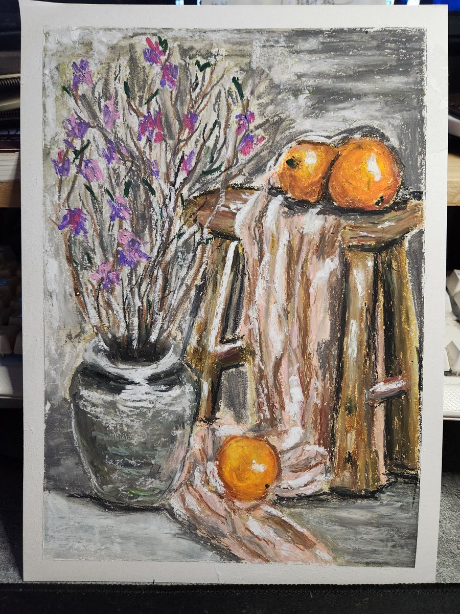 yupro_art's tweet photo. 오일파스텔 습작! 

#oilpastel #오일파스텔 https://t.co/1hYXGPl7Tt