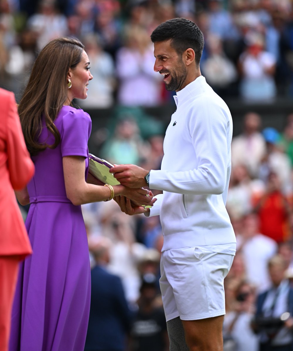 Bravo, Novak 👏

#Wimbledon