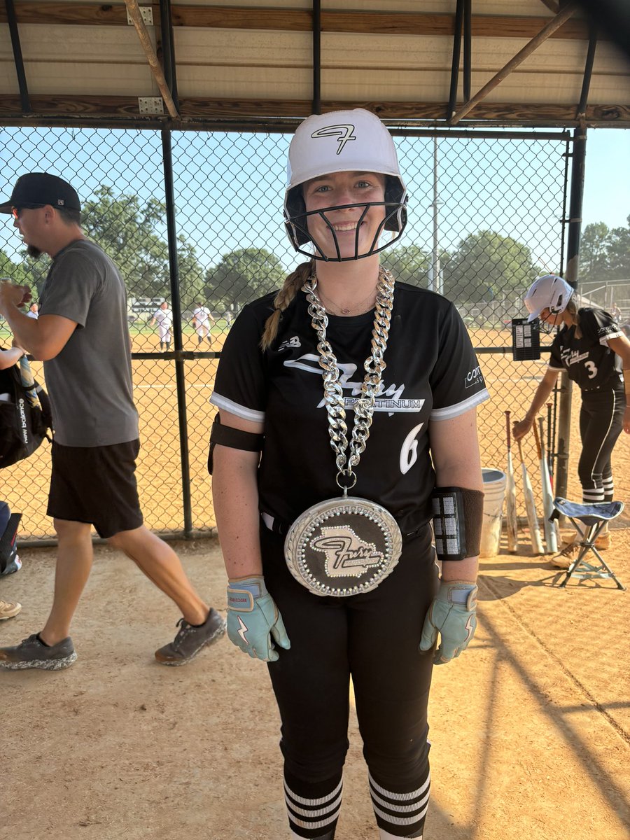 ga_fury's tweet photo. Day 3 of Stars over Ga Showcase.
Game 1 win 
Bombs away for Hannah Garner &amp; Katelyn Haines! https://t.co/xWz2HruvYX