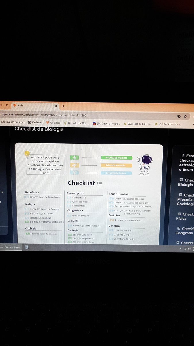 tuiterdamone's tweet image. ☆; utilidade pública aos estudantes: o site repertório enem está com um cronograma de 4 meses organizado por prioridade do que é mais recorrente na prova do Enem