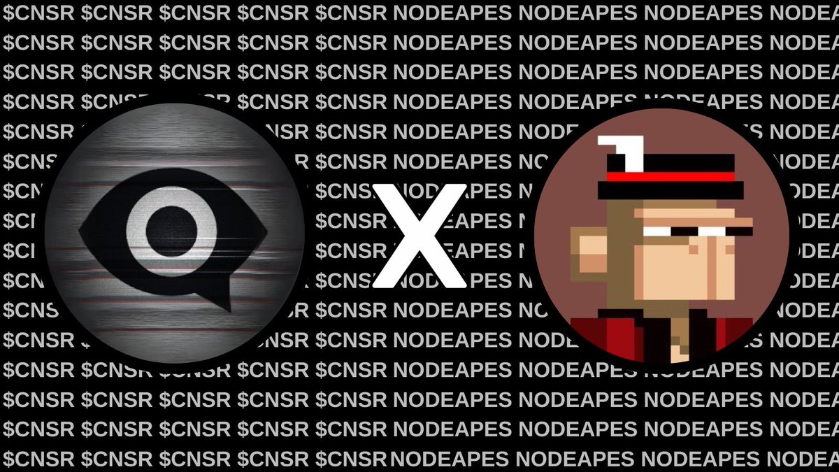 NodeApes 🤝 CNSR

5x Airdrop Spots: 

$CNSR is literally about to conduct the biggest airdrop on Bitcoin.

Requirements: 
▣ Follow <a href="/thenodeapes/">NodeApes ◉</a> / @CNSR_btc 
▣ Like, RT, Tag 3
▣ Drop your taproot address  

48h
