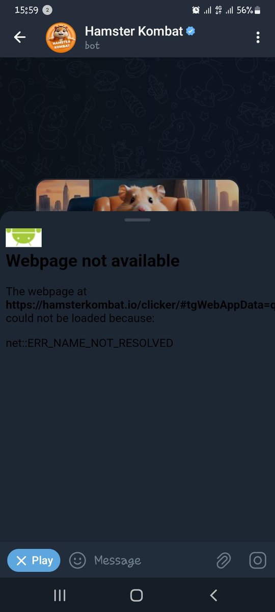 EmmanuelAsieduD's tweet photo. @hamster_kombat Still not working here in 🇬🇭 Ghana🥲🥲🥲 https://t.co/k8ZoIIGLNa