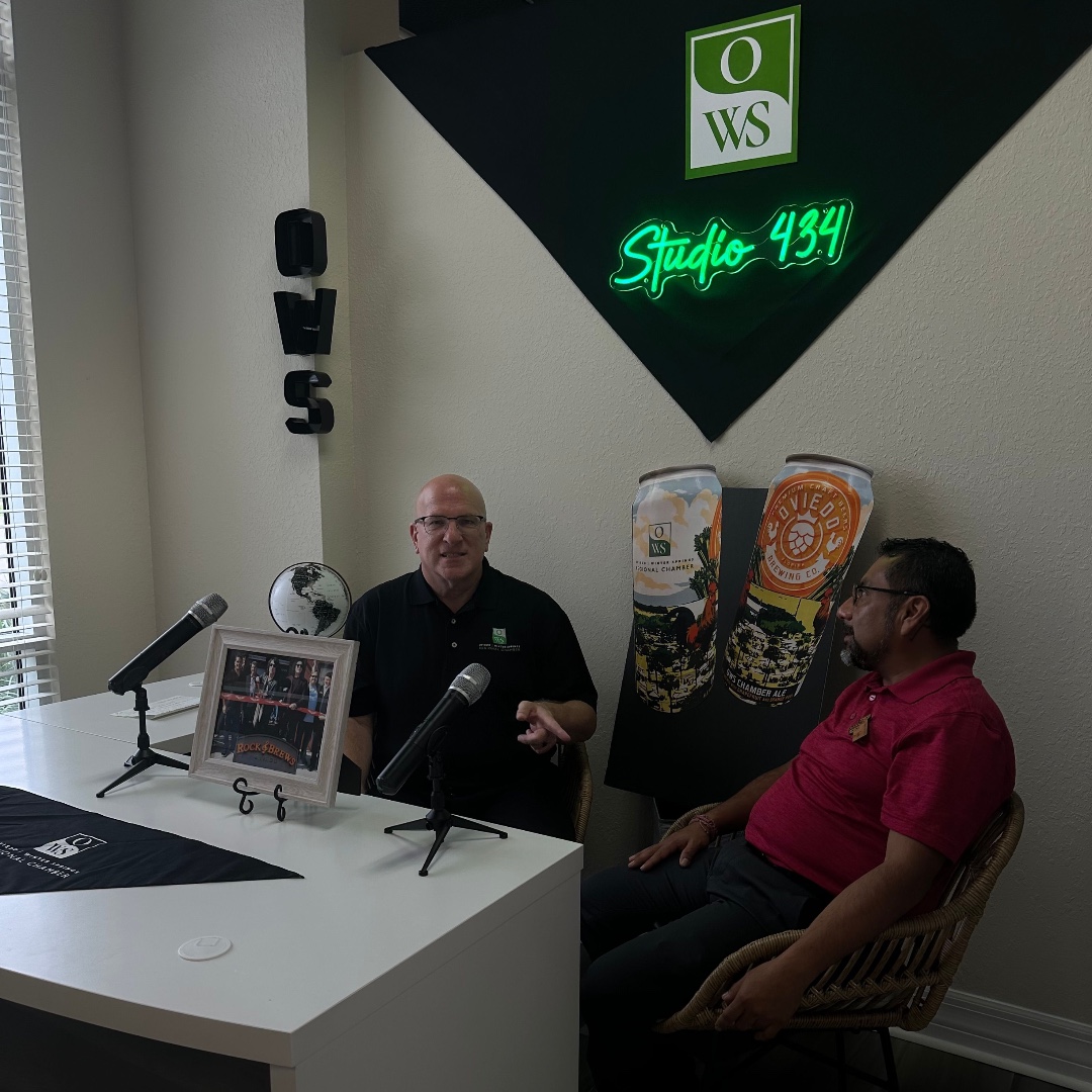OWSChamber's tweet photo. 🎬 Sneak Peek Alert! 🎬

Get ready for the next episode of Studio 434, "From Stage to Tap," premiering tomorrow at 12 PM on Spotify and YouTube! 

Set your reminders for 12 PM tomorrow and tune in on Spotify and YouTube! 🎸🍺✨ #Studio434 #PodcastPremiere #RockAndBrews https://t.co/zjgxXS3jD1