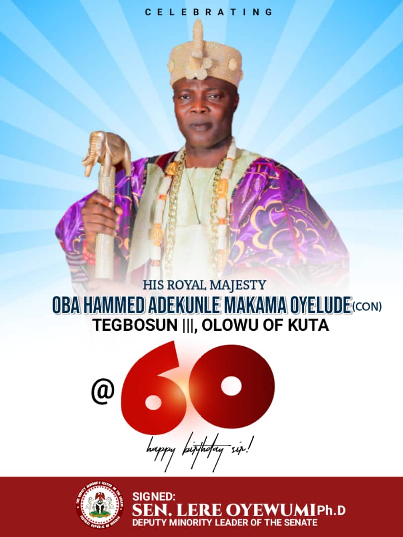 LereOyewumi's tweet photo. Happy birthday to His Royal Majesty, Oba Adekunle Hammed Oyelude, CON, Olowu Of Kuta https://t.co/8FLx0zPUGw