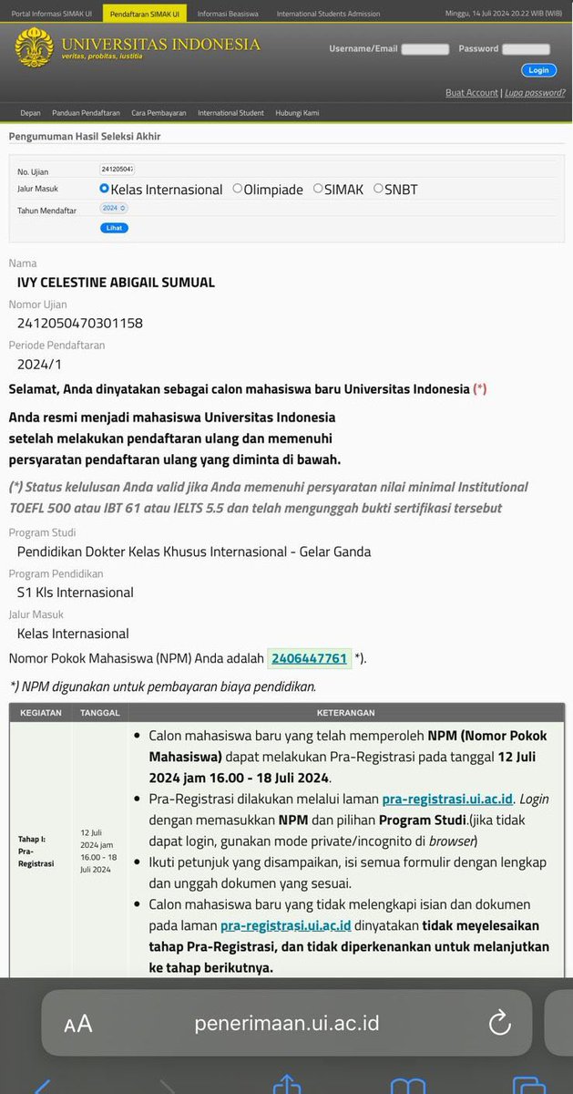 oohliv's tweet image. masa future doctor gini sih kelakuannya? ayo dong tindak lanjuti mahasiswa lu nih ivy celestine abigail sumual, curang dan gunain ai buat ngerjain soal simak kki dan lolos di fk kki !!! @SIMAK_UI @univ_indonesia @Medicine_UI #SIMAKUI #UniversitasIndonesia