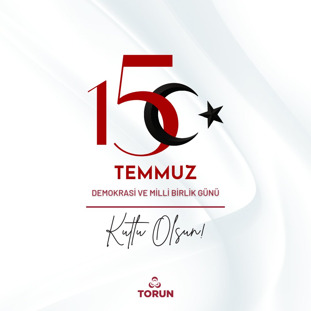 15 Temmuz Demokrasi ve Milli Birlik Günü kutlu olsun!

#15Temmuz #DemokrasiveMilliBirlikGünü