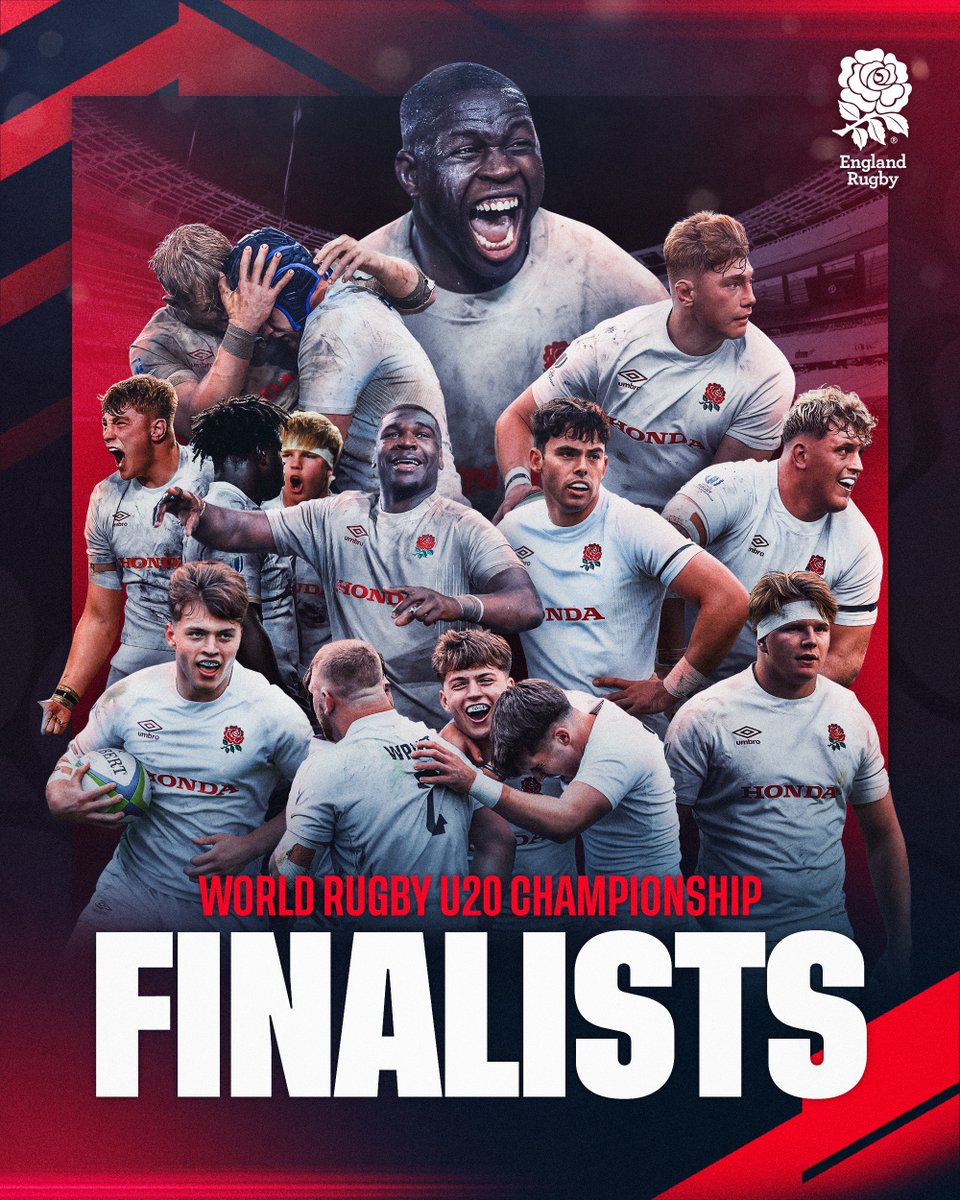 Delivering under pressure 🌹

The England U20 Men are into the World Rugby U20 Championship final!

#WorldRugbyU20s