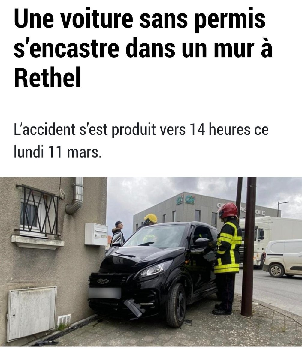 Drunken_Kermit's tweet photo. Bonjour @RoutePlusSure.
Cette nuit, a Thoiry, 4 ados se sont retrouvés à l'hôpital après un accident de voiture sans permis.
Il faudra combien d'accidents de ce genre pour que vous vous penchiez enfin sur le problème des voitures sans permis ?

Poke @Preventionrout https://t.co/yAUWCGmt3S