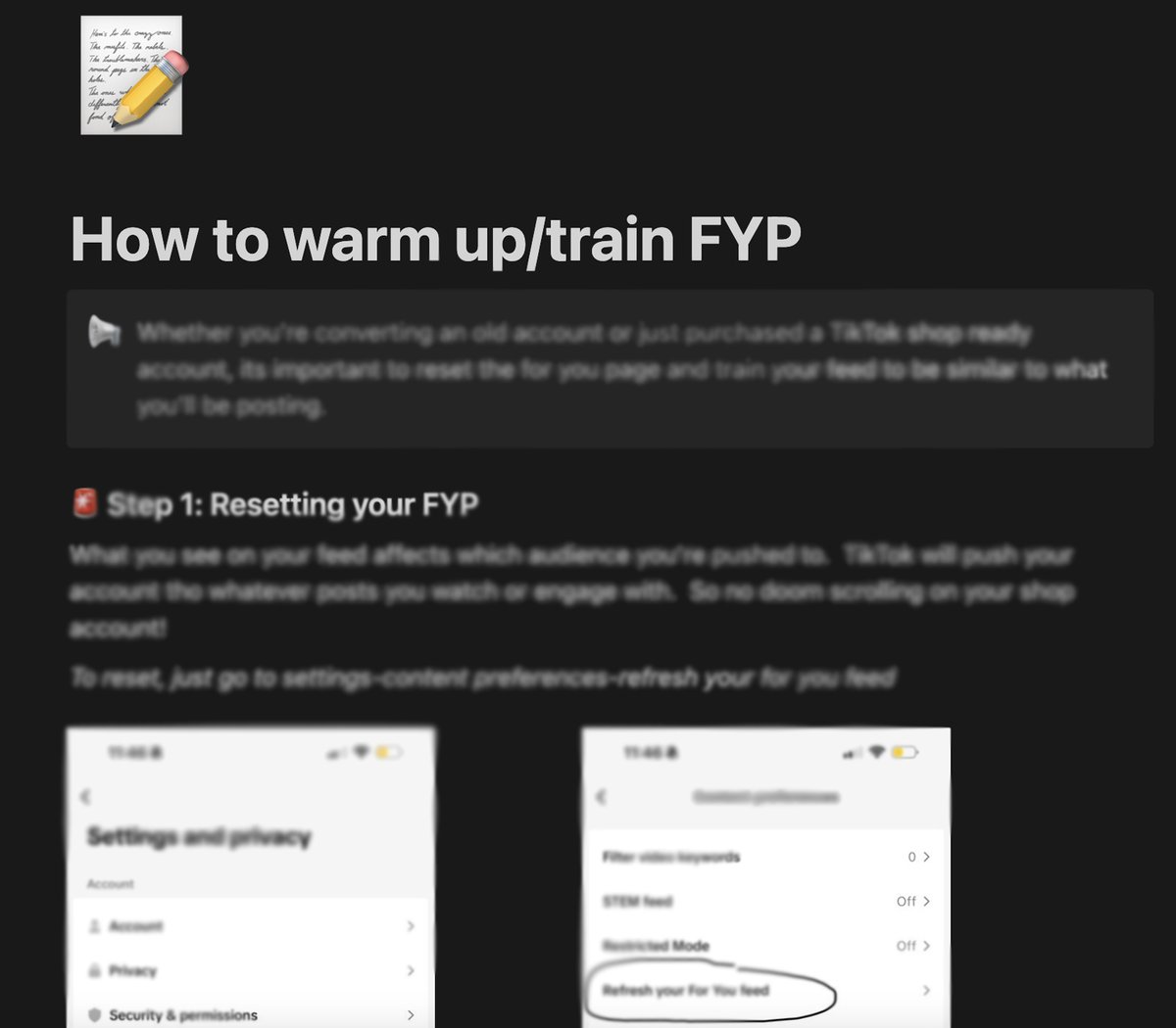 Not getting views on TikTok?? 👎

You probably didn't warm your account up properly

I made a full guide on how to do this

Like, Follow, Repost, and comment "VIEWS" and I'll DM you the guide (must be following for auto DM)