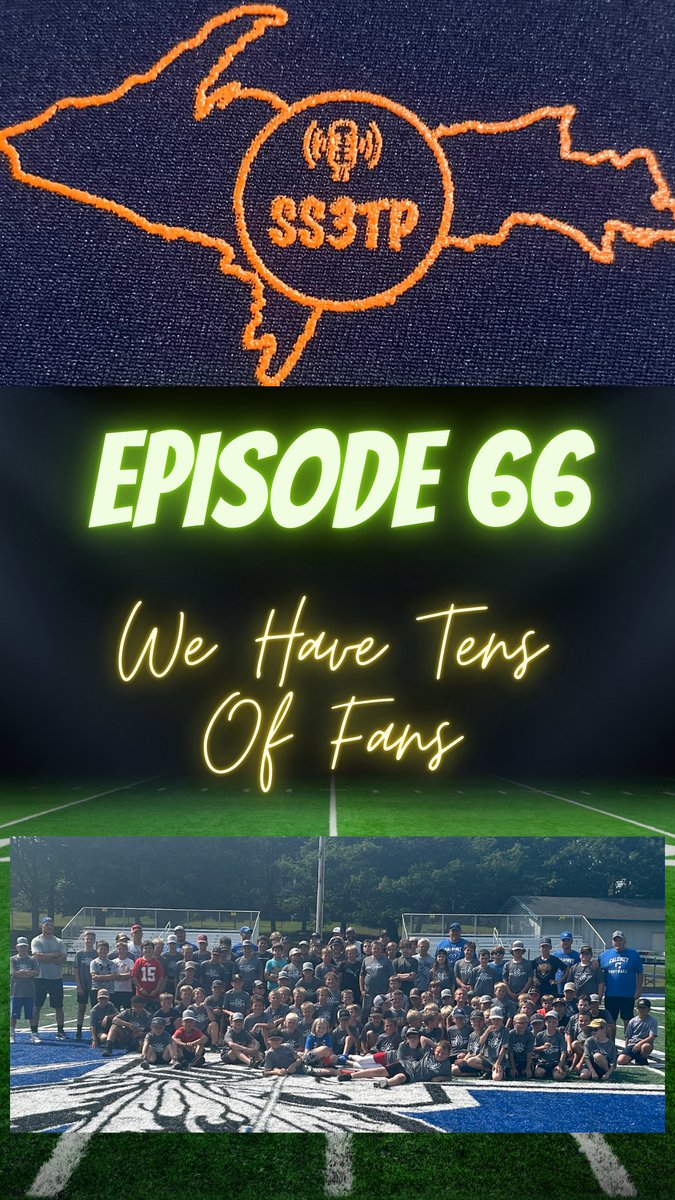 Oj joins Crouchy after the Ojala Reunion to highlight the Copper Country Youth Football Camp &amp; gear up for the 1st ever SS3TP 10s Of Fans Listener Appreciation Party coming up next weekend. #10sOfFans <a href="/JFrantti/">Josh Frantti</a> <a href="/GoJoandGolic/">GoJo and Golic</a> <a href="/MadDogUnleashed/">Chris Mad Dog Russo</a> 
open.spotify.com/episode/2nLE9K…