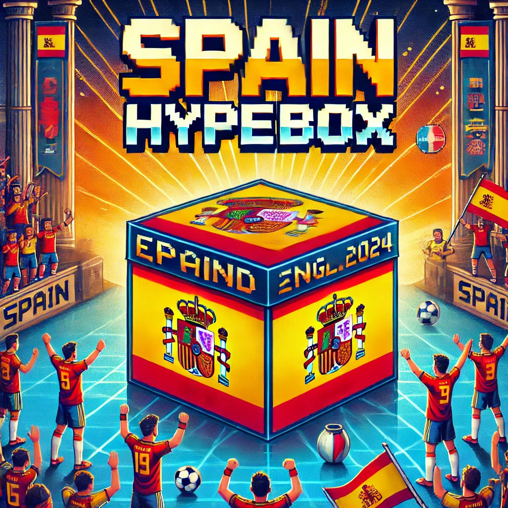 PlayMinecadia's tweet photo. The limited-time SPAIN Hypebox has just been released on the Factions Pirate realm! 🇪🇸 🏆⚽️

In celebration, we'll be giving away the following:
❤️ 6x SPAIN Hypebox
💛 3x SPAIN Hypebox
❤️ 3,500x Gold

Follow Us, Retweet, and Like to enter!