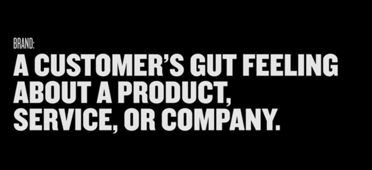 dimpi2606's tweet photo. Brand :
A customer's gut feeling about a product, service or company.

@simonsinek @garyvee @MartyNeumeier @ThisIsSethsBlog @hootsuite @HubSpot @Forbes https://t.co/JCzLISX341