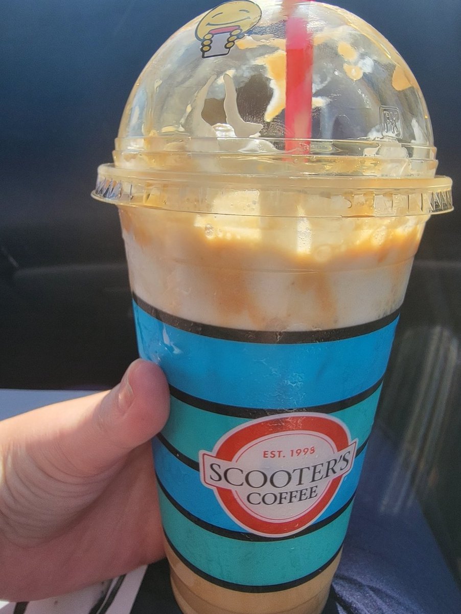 carab520's tweet photo. Life is better when you have a @scooters CARAMELICIOUS in your hand! Sad that I have to drive an hour to Gilbert AZ to get it. Please come to tucson!! https://t.co/6wcey4XNYX