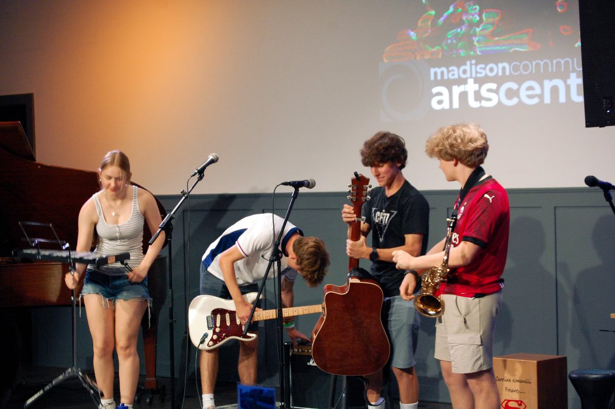 NamelessBand87's tweet photo. Second show at the Madison Music and Arts center!!

Setlist:
Cornerstone - Arctic Monkeys
Dreamland

Catch us at Musikfest in Bethlehem, PA on August 4th! https://t.co/xUJ8prQcLg