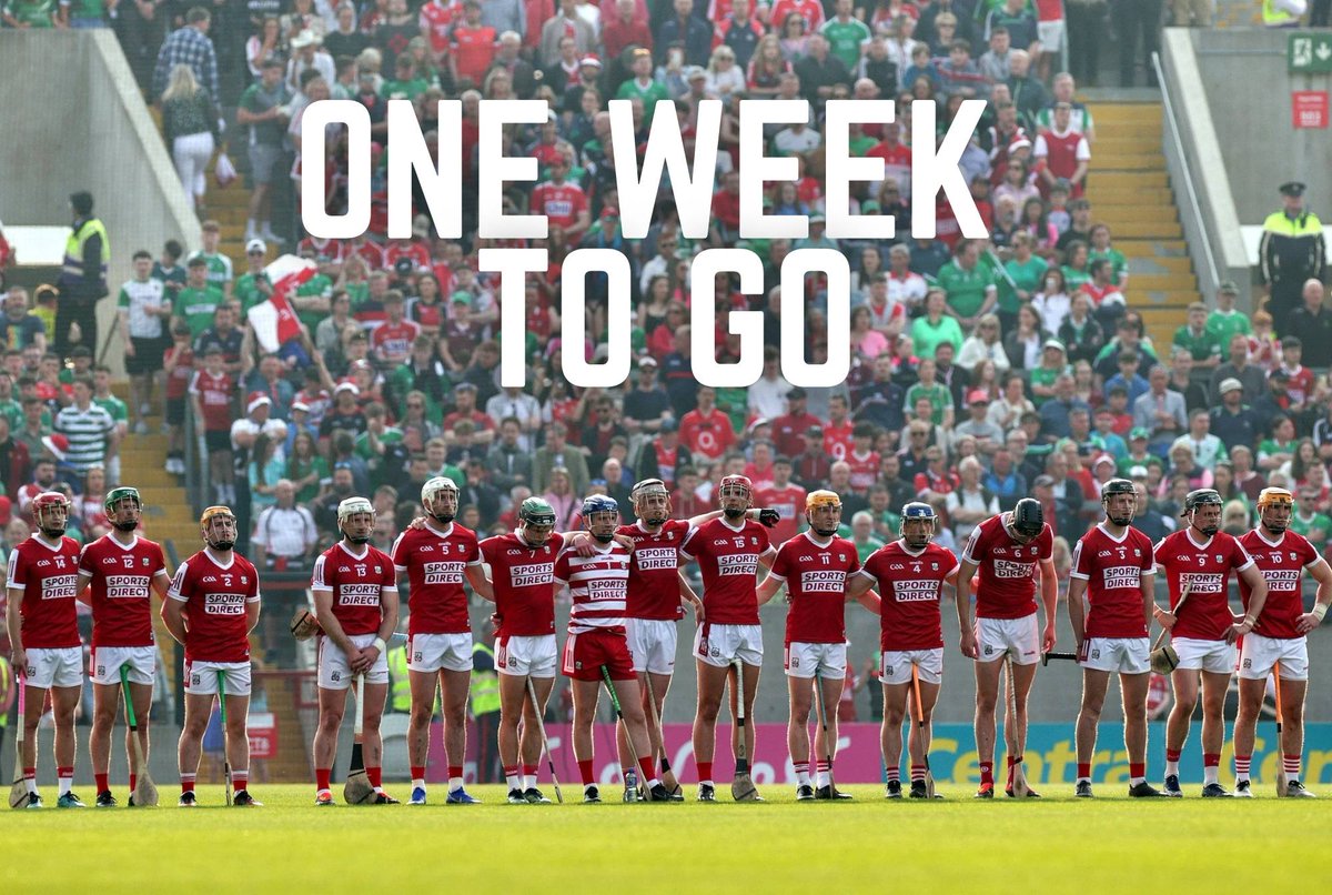 One week to go......

#RebelsRising #CorkGAA #borntoplay
