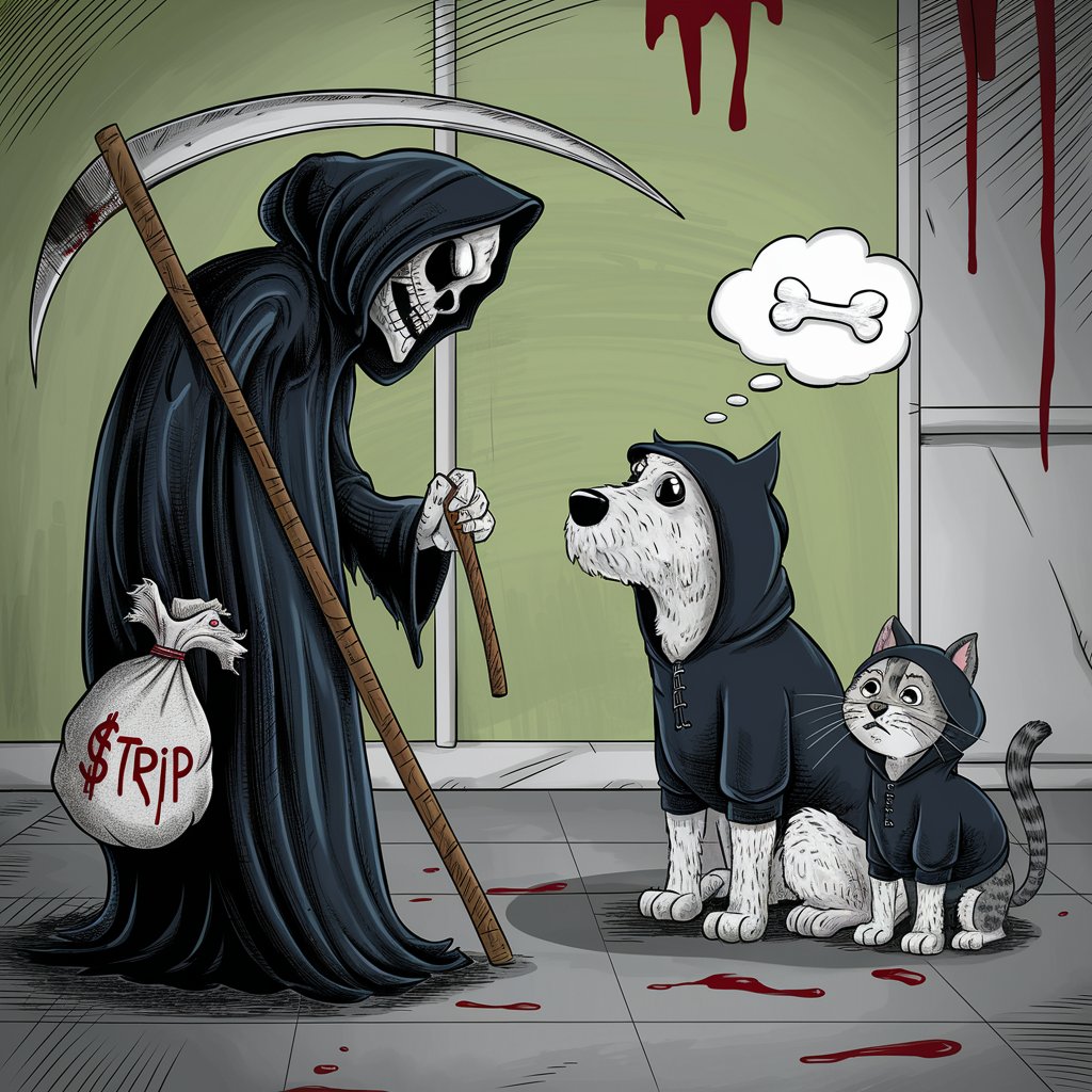 Tonripcoin's tweet photo. Poor boys they don't know what's coming 💀 #reaper is coming to $TON $TRIP_COIN #EqualInDeath #LifeIsATrip https://t.co/7cPXiq94dT