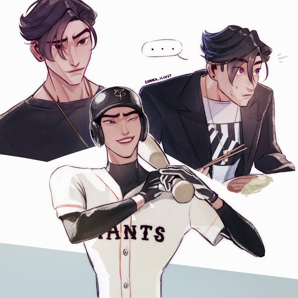 lunna_illust's tweet photo. Kenji Sato ⚾️🚀
#ultramanrising https://t.co/iXNxooMPWb