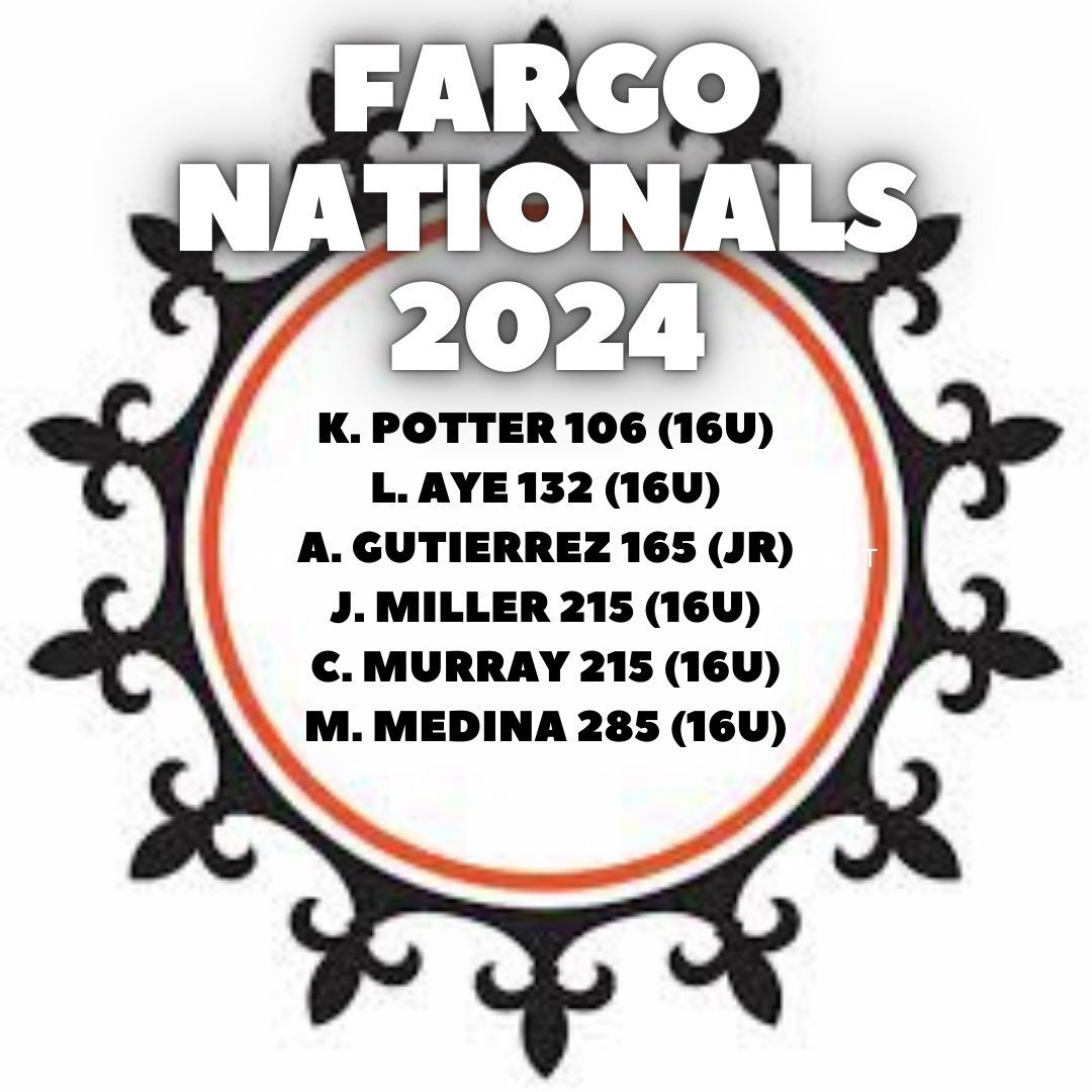 The boys compete tomorrow in freestyle at Fargo. Good luck!