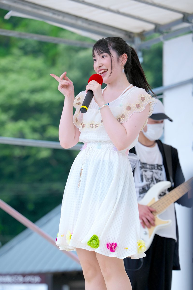 tamakonlabo's tweet photo. 叶枝 心(かなえこころ) c ①   1部
（7月14日 道の駅ふくしま東和 20周年大創業祭 ・道の駅ふくしま東和・二本松市）
以前所属のセイレーン関連での出演依頼とのことで、久しぶりの曲も見れて感慨深かったです
#ここたん #Neocrystal #ネオクリスタル #withYouwithMe #ここリス #叶枝心 https://t.co/Ksrdkm30HZ
