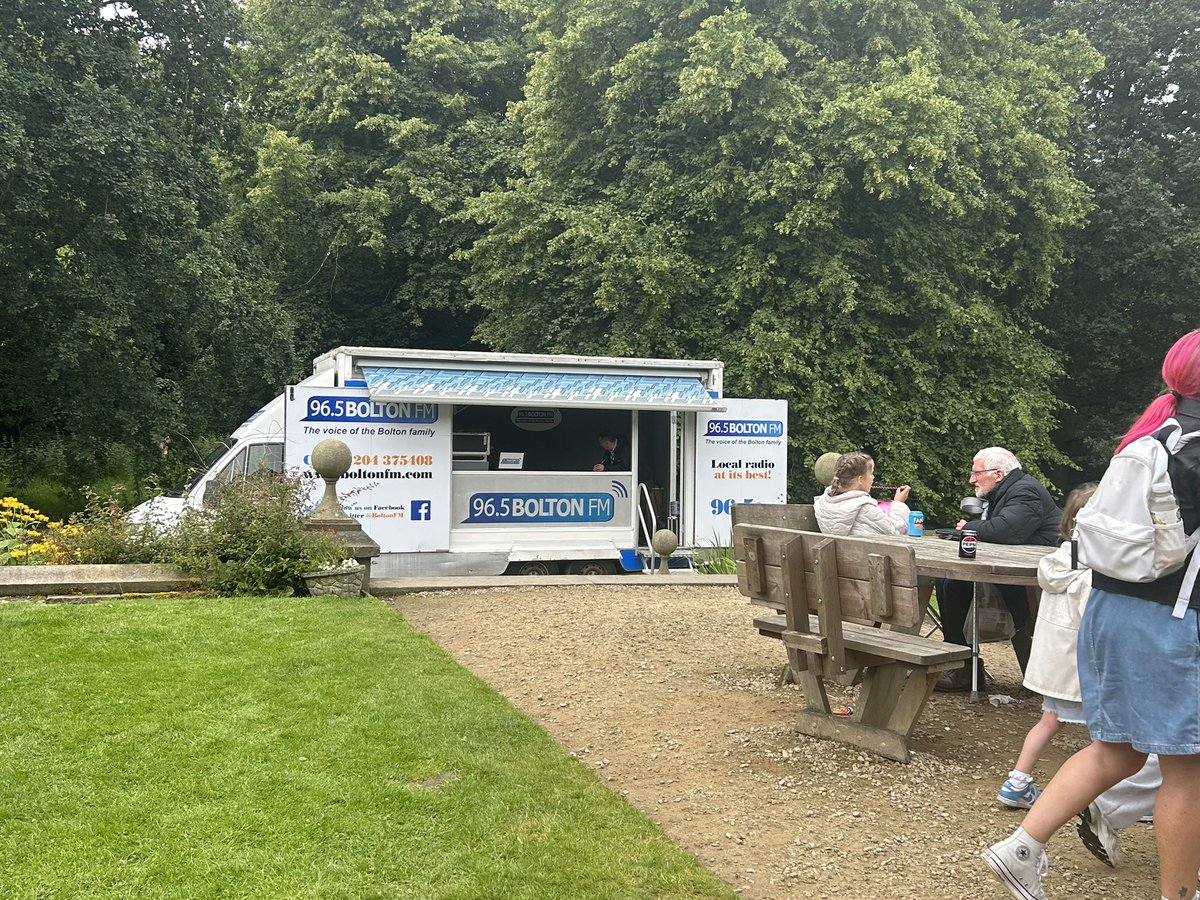 Great Garden Party at Smithills Hall today. Loads of community stalls, children’s activities and food and drink. Well done to all the staff that organised and worked the event ⭐️