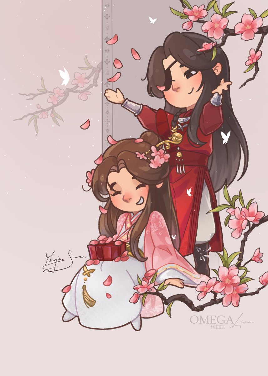 Ying'an 🐉 yingan on 🦋☁️ (@ying_ansanren) on Twitter photo ✨️ Happy birthday to Xie Lian!! ✨️
I'm also posting this separately, but here is my art for Xie Lian's birthday, as well as my first submission for <a href="/omegalianweek/">Omega Xie Lian Week 🌸 | OPEN FOR LATE SUBMISSIONS</a> 🌸
#XieLian #Hualian #谢怜 #谢怜0715生日快乐 #花怜 #omegalianweek2024 ✨️ Happy birthday to Xie Lian!! ✨️
I'm also posting this separately, but here is my art for Xie Lian's birthday, as well as my first submission for <a href="/omegalianweek/">Omega Xie Lian Week 🌸 | OPEN FOR LATE SUBMISSIONS</a> 🌸
#XieLian #Hualian #谢怜 #谢怜0715生日快乐 #花怜 #omegalianweek2024