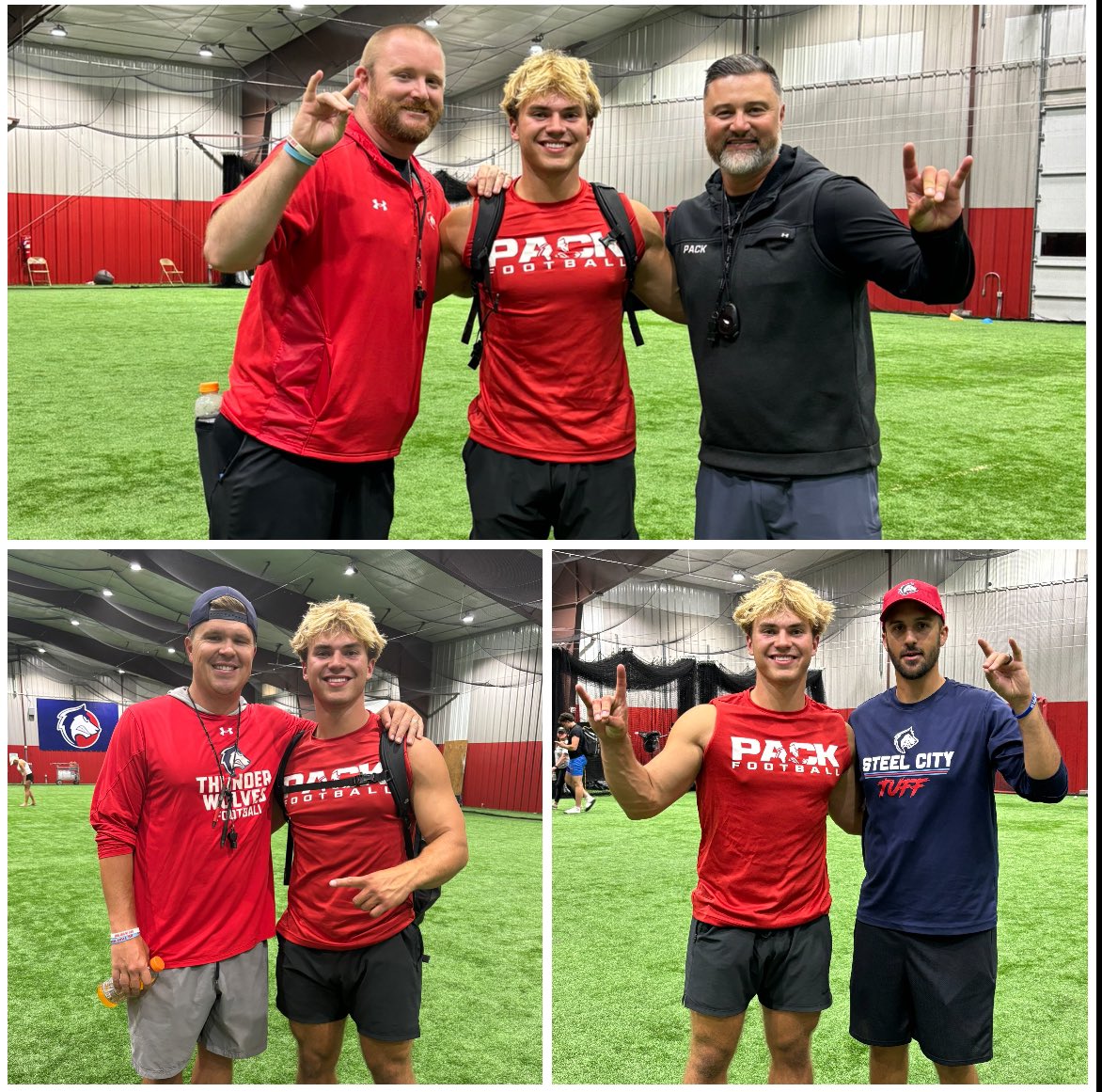 mason2markovich's tweet photo. #AGTG After a great camp and conversation with @PhilipVigil and @CoachFaske, I am blessed to receive my fourth offer to play football at @CSUPFootball! #ToTheTop https://t.co/XizhxvbB0j